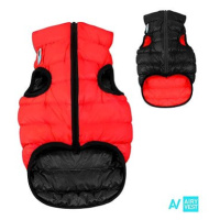 AiryVest bunda pro psy červená/černá M 45