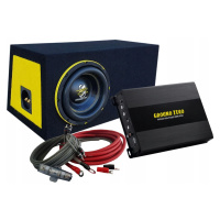 Ground Zero Gzhw 20SPL subwoofer zesilovač kabely