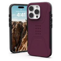 UAG Civilian Magsafe kryt iPhone 16 Pro vínový