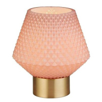 Searchlight - Stolní lampa LAMP 1xE27/7W/230V růžová