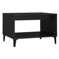 Shumee Konferenční stolek černý 60 × 50 × 40 cm kompozitní dřevo