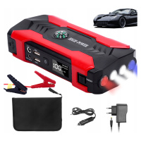 Jump Starter Startování Motoru Abs Powerbank Kompas 12V 18.1*8.6*4.2CM 800A