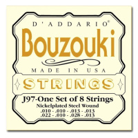 D'Addario J97 Nickel Wound Bouzouki - .010 - .023