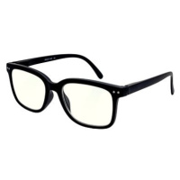 GLASSA, Blue Light Blocking Glasses PCG 013, +2,00 dio, černé