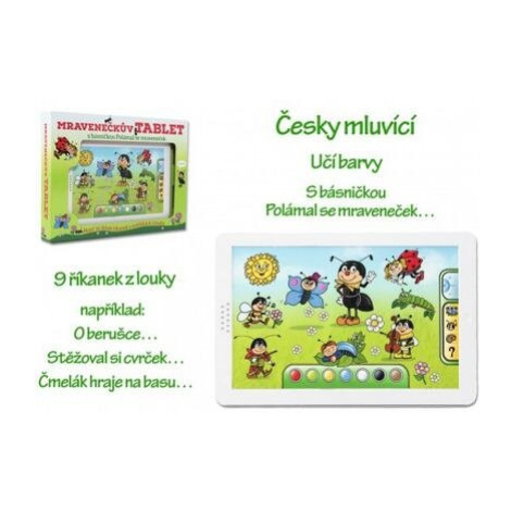 Mravenečkův tablet plast 30x20 Teddies