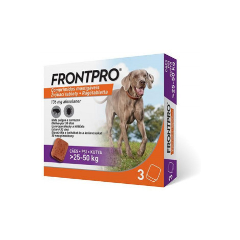 Frontpro 136mg 25-50kg žvýkací tbl.3