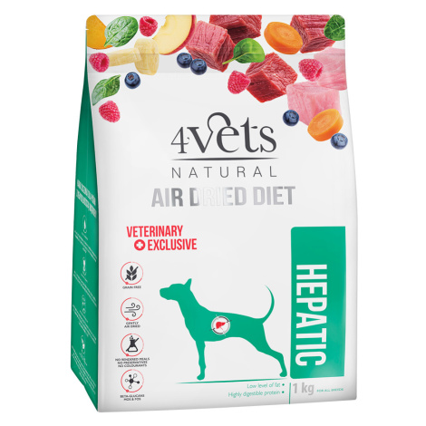 4Vets Natural Canine Hepatic - výhodné balení: 2 x 1 kg
