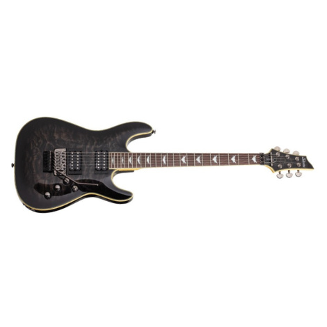 Schecter Omen Extreme 6 FR See-Thru Black