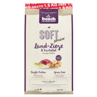 Bosch, 12,5 kg + 1,5 kg zdarma - Soft Senior kozí maso a brambory 12,5 kg + 1,5 kg zdarma!