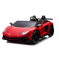 mamido  Dětské elektrické autíčko Lamborghini Aventador SV červené