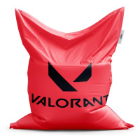 Sedací vak Classic VALORANT Red - 150x100 cm