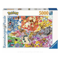 Puzzle Pokémon Ravensburger - Pokémon Allstars - 5000 dílků