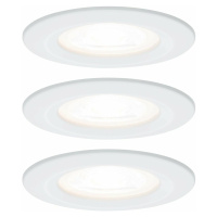 PAULMANN Vestavné svítidlo LED Nova kruhové 3x6,5W GU10 bílá mat nevýklopné 3-krokové-stmívateln
