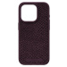 NJORD Salmon Leather Magsafe kryt iPhone 15 Pro vínový