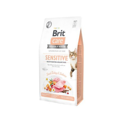 Brit Care Cat Sensitivy Turkey/Salmon Grain-free - 7kg