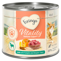 Výhodné balení Feringa Vitality Immune - Immune jehněčí 12 ks (12 x 200 g)