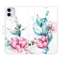 iSaprio flip pouzdro Beautiful Flower pro iPhone 11