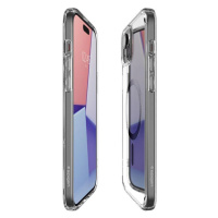 Spigen Ultra Hybrid Mag pouzdro s MagSafe pro iPhone 15 - šedé