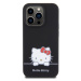 Zadní kryt Hello Kitty Liquid Silicone Daydreaming Logo pro Apple iPhone 15 Pro, black