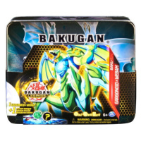 Spin Master Bakugan - Plechový box s exkluzivním Bakuganem S5