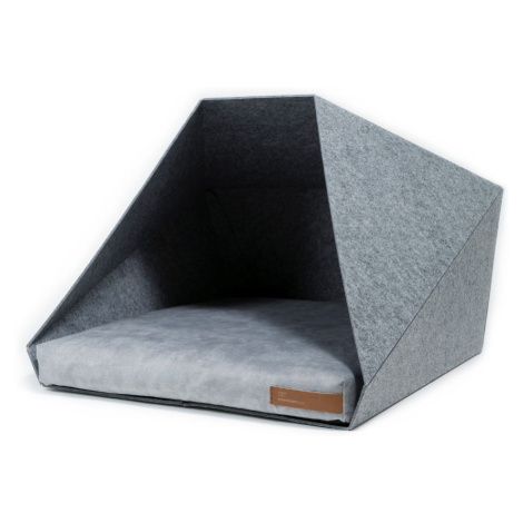 Rexproduct Skládací pelíšek PETPOCKET s měkkou matrací SVĚTLE ŠEDÝ Zvolte barvu: Světle šedá