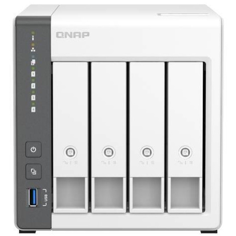 Datové úložiště (NAS) QNAP TS-433-4G / 4 GB / 2 GHz / bílá/šedá Varianta: ivi1