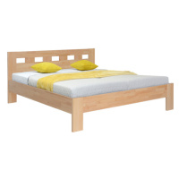 Dřevěná postel Stony, 180x200, vč. roštu, bez matrace, buk