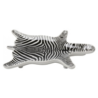 KARE Design Dekorativní talíř Zebra 21x15cm