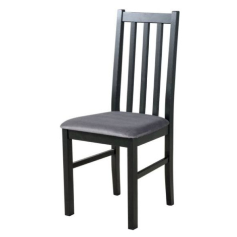 Jídelní židle BOLS 10 černá/antracit