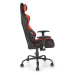 HALMAR Herní židle Drake červeno-černá