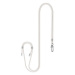 Spigen Universal Cross Body Strap 2 1 Pack pearl white