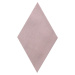Obklad Cir Materia Prima pink velvet 13,7x24 cm lesk 1069795