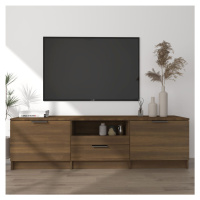 vidaXL TV skříňka hnědý dub 140 x 35 x 40 cm kompozitní dřevo