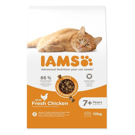 IAMS Cat Senior Chicken 10 kg