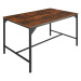 tectake 404344 jídelní stůl belfast 120x75x75cm - Industrial světlé dřevo, dub Sonoma - Industri