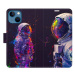 iSaprio Flip pouzdro Neon Astronaut 02 pro iPhone 13 mini