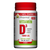 Bio Pharma Vitamín D3 Forte 1000 I.U. 180 tablet