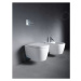 DURAVIT ME by Starck Závěsné WC, Rimless, s WonderGliss, bílá/matná bílá 25290926001