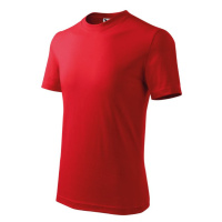 Malfini BASIC138 tričko dětské červené