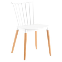 Tempo Kondela Jídelní židle ZOSIMA - bílá + kupón KONDELA10 na okamžitou slevu 3% (kupón uplatní