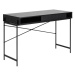 Dkton Designový psací stůl Naarah 110 cm černý