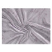 Kvalitex Saténové prostěradlo Luxury Collection 80 × 200 cm Mramor fialový