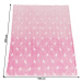 Svítící deka Glow růžová 150x200 cm
