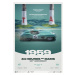 Umělecký tisk Aston Martin DBR1/300 - 24h Le Mans - 100th Anniversary - 1959, Automobilist, 50 ×