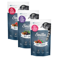 Míchané balení: Smilla Soft Sticks - 3 x 50 g (pstruh, kachní, jehněčí)