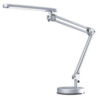 Hansa LED svítidlo pro psací stůl 4 STARS, s nohou, stříbrná