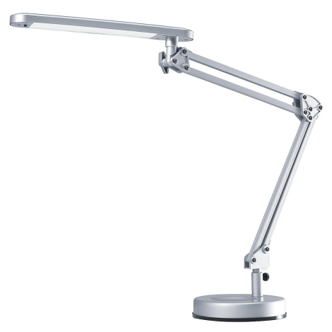 Hansa LED svítidlo pro psací stůl 4 STARS, s nohou, stříbrná
