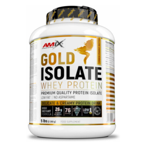 Amix Gold Whey Protein Isolate 2280 g chocolate peanut butter