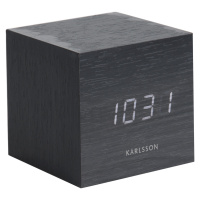 Karlsson Designový LED budík - hodiny KA5655BK