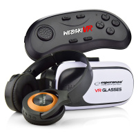 dárek Pro Teenagera Herní Set Brýle Vr 360+SLUCHÁTKA Gamepad